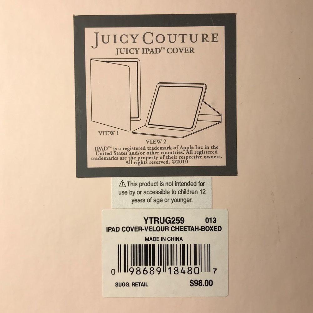 Juicy Couture IPad Cover - Picture 7 of 7
